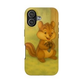 Cute Vintage Chipmunk Phone Case — Tough Protective iPhone / Samsung Cover