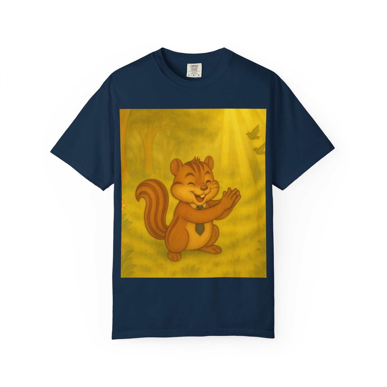 Cute Chipmunk Forest T-Shirt — Vintage Cartoon Woodland Tee - Image 21