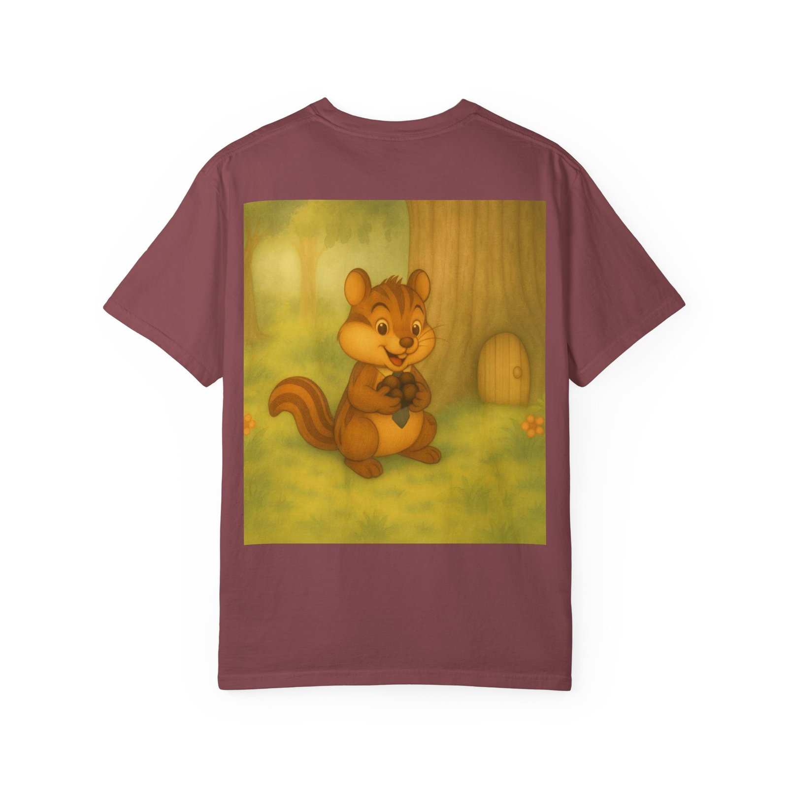 Cute Chipmunk Forest T-Shirt — Vintage Cartoon Woodland Tee - Image 26
