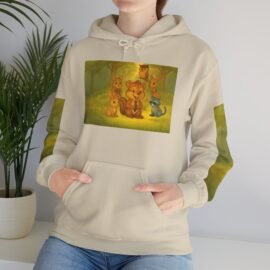 Cute Woodland Squirrel Hoodie — Happy Animal Friends Forest Pullover
