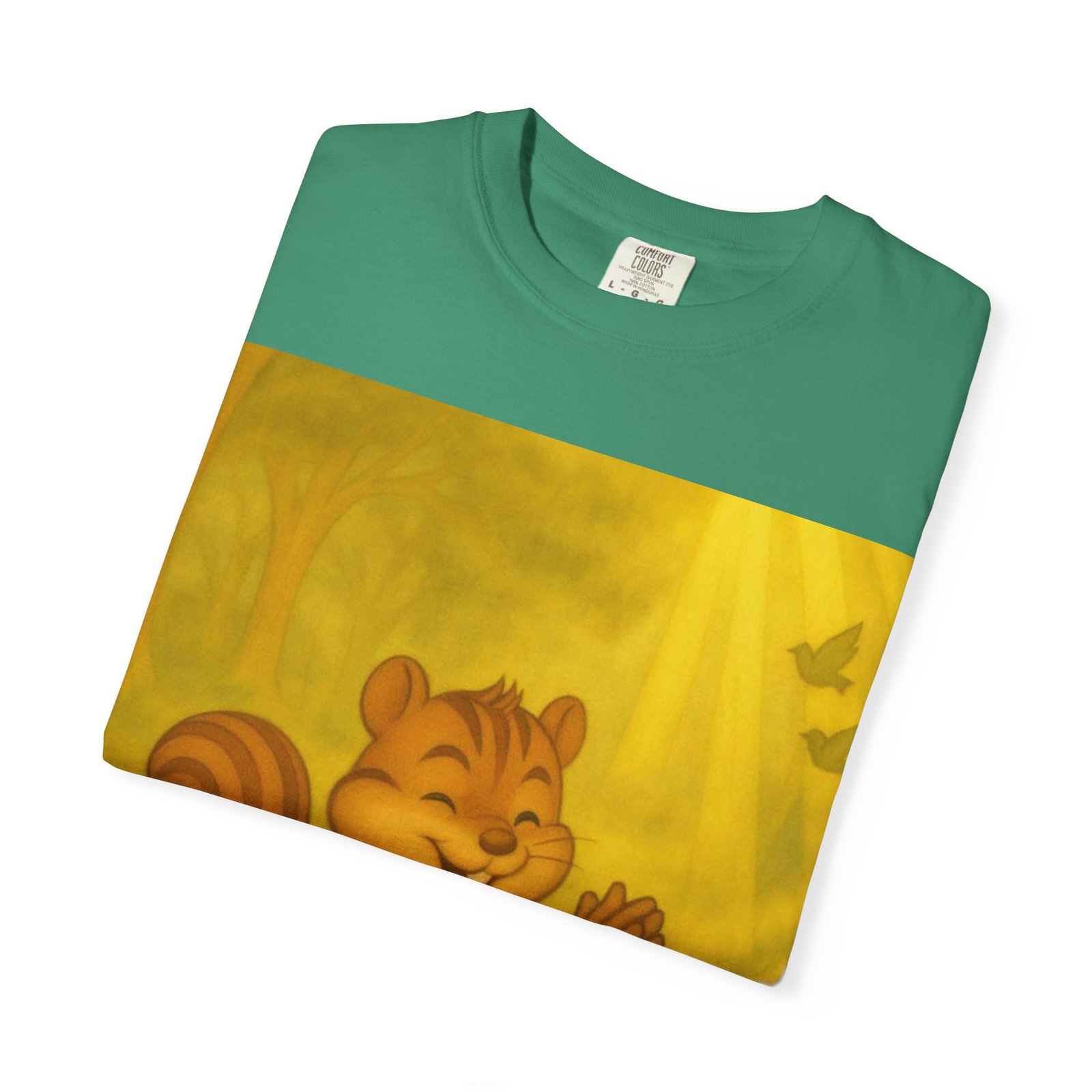 Cute Chipmunk Forest T-Shirt — Vintage Cartoon Woodland Tee - Image 19