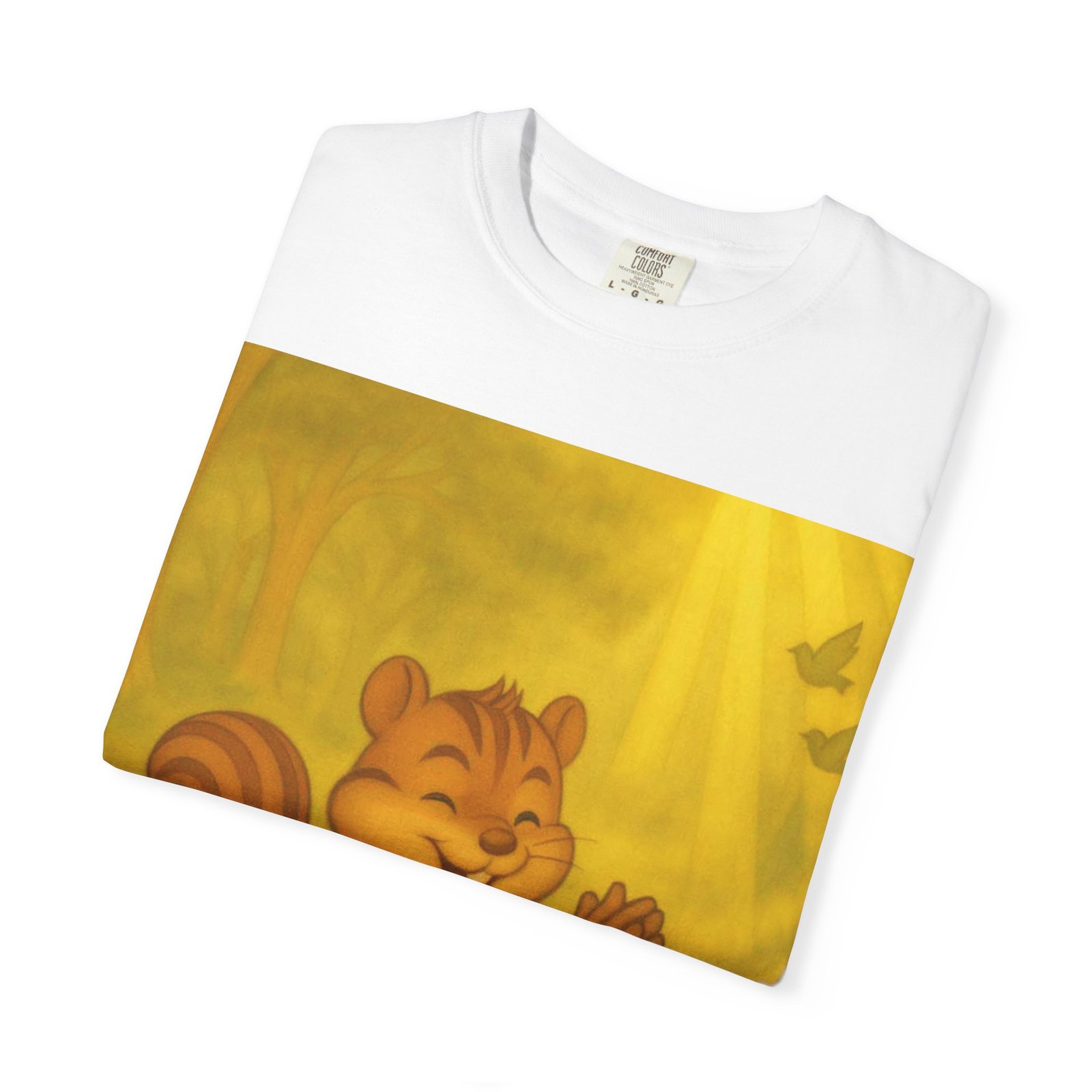 Cute Chipmunk Forest T-Shirt — Vintage Cartoon Woodland Tee - Image 7